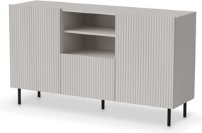 Komoda PAXOS KM-1 150 cm kašmírová/čierna