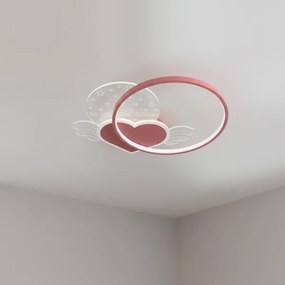 Brilagi - LED detské stropné svietidlo LOVE LED/48W/230V 3000/4500/6000K ružová