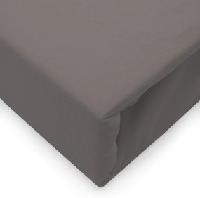 JERSEY PRESTIERADLO 160X200 CM, VÝŠKA 30 CM ANTRACIT