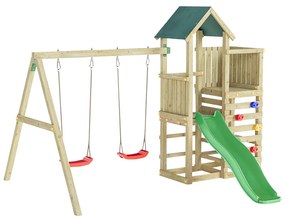 Marimex | Detské ihrisko Marimex Play Basic 009 + zelená šmykľavka | 11640586