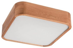 Stropné svietidlo OAK SQUARE 2xE27/15W/230V 35x35 cm dub