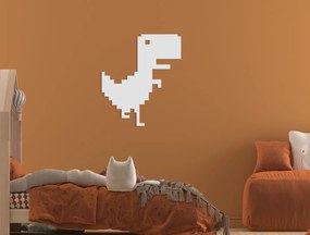 drevko Detská nálepka na stenu Dinosaurus Rozmer obrazu: 37,5 x 32,5 cm, Farba dekorácie: Čierna