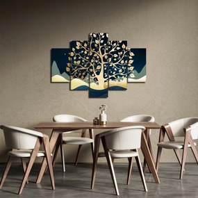 Obraz zlatého stromu (150x105 cm)