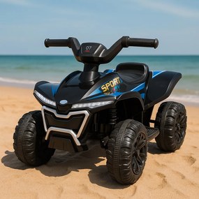 Elektrické autíčko QUAD Kids E-ATV čierne