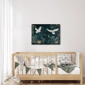 Obraz - Dve holubice (70x50 cm)