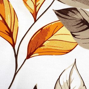 SATÉNOVÉ OBLIEČKY LEAVES EXCLUSIVE 200X220 CM, 2KS 70X80 CM LISTY
