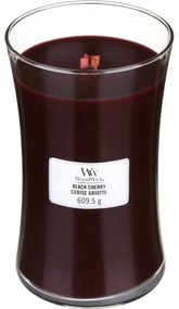 WoodWick vonná sviečka veľká váza čierna čerešňa,609 g