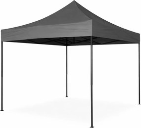 MultiGarden Záhradný samorozkladací stan s baldachýnom 3x3m - sivý MultiGarden