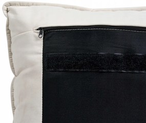 Beliani Vodná posteľ BAJONNA 160 x 200 cm Svetlobéžová manželská