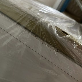 PROXIMA.store - Dizajnový nočný stolík - NOVA (set 2 ks) FARBA: biela, FARBA NÔH: zlatá