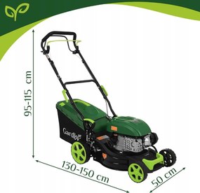 Benzínová kosačka s pohonom GARDLOV DriveX - 149 cm³, 50 l kôš
