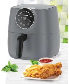 Heinner HAF-B6GREY1700 - Teplovzdušná fritéza 5,7 l 1700W/230V šedá