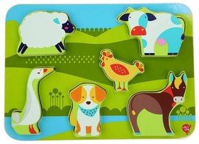 Lucy & Leo puzzle zvieratká z farmy LL226