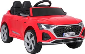 Elektrické autíčko Audi SQ8 červené / sivé