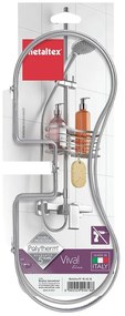 Závesná polička na sprchu Metaltex Viva