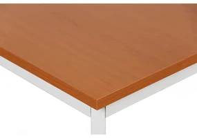 Stôl jedálenský, 2000 x 800 mm, sivá podnož, čerešňa