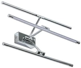 LED nástenné svietidlo Davinci 48 chróm