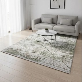 DC Koberec Exclusive 339 krémová zelená Rozmer: 80×150 cm