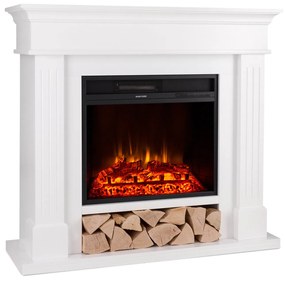 Klarstein Las Pilas, elektrický krbový ohrievač s ventilátorom, 900/1800 W, týždenný časovač, diaľkové ovládanie