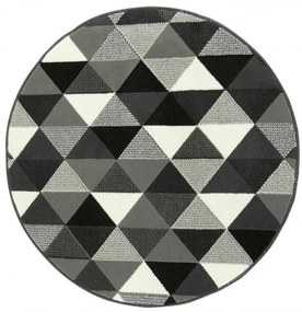 Koberec Luna 503430/56911 Trojuholníky sivý