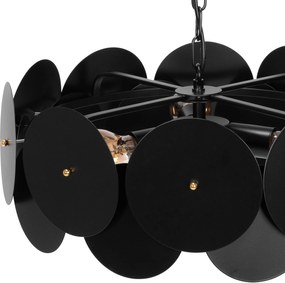 Toolight Toolight, kovové stropné svietidlo 3xE27 APP1307-CP, čierna, OSW-00945