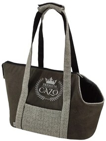 Kabelka pre psa Premium Grey 30×40×24 cm