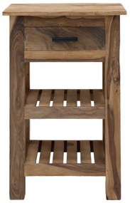 Odkladací stolík Rami 50x80x35 indický masív palisander Super natural
