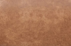 BePureHome Rodeo kožený ottoman - Koňak