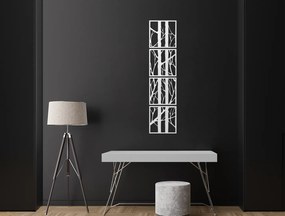 drevko Moderný obraz na stenu Konáre Rozmer obrazu: 65 x 15,5 cm, Farba dekorácie: Čierna
