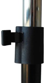 Vešiakový stojan na kolieskach OTTO čierny