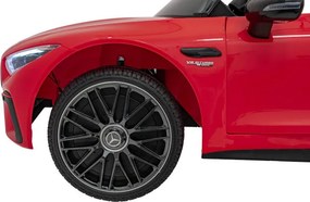Elektrické autíčko Mercedes Benz AMG SL63 červené