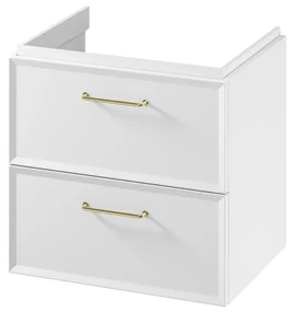 Cersanit Mille, umývadlová skrinka 594x446x551 mm, biela matná, S1021-001