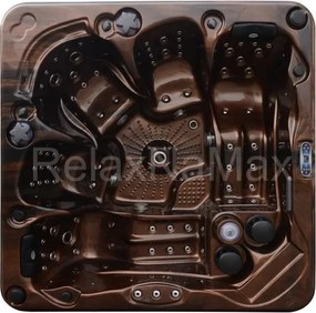 Akrylátová vírivka Ultimate - vystavený model  zlato-hnedá so šedou bočnicou