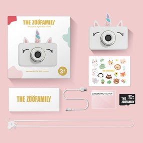 Detský digitálny fotoaparát Zoo Friends - jednorožec