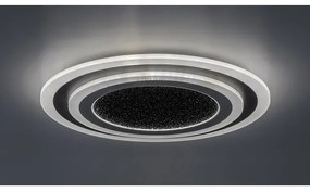 Rabalux 71316 - LED stmievateľné stropné svietidlo TANELI 56W/230V 3000/4000/6000K čierne + diaľkové ovládanie