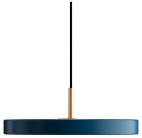 LED závesné svietidlo v petrolejovej farbe s kovovým tienidlom ø 31 cm Asteria Mini – UMAGE