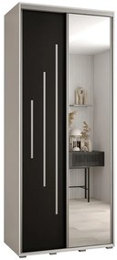 Skriňa 45 Canaris 13 120 biela/čierna/silver