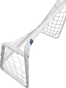 TRENDIE Zostava 2 futbalových bránok 124x96 cm