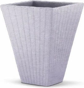 Kvetináč TERRA - ratanový vzhľad 70 cm