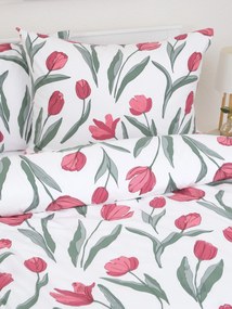 Bavlnené obliečky Renforcé – Tulipány