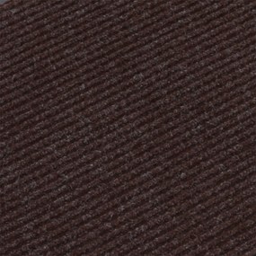 Odolná vstupná kobercová rohož s PVC, 90 x 150 cm, hnedá