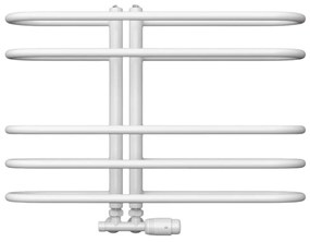 Cerano Luminifer, elektrický sušiak uterákov 600x530 mm, 215W, biela, CER-CER-5360W