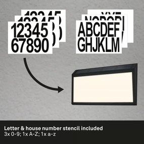 Briloner 3797015 - LED solárne domové číslo LED/0,5W/1,2 IP44