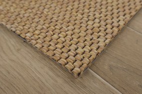 Timzo, Metrážny koberec Nature terra - neúčtujeme odrezky z role, na mieru, šíře 1,33m,1m,2m,3m,4m,5m,na mieru, neúčtujeme odrezky, oranžová, filc, chodba / predsieň