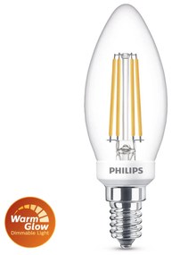 Philips LED žiarovka E14 B35 3,4W 2 700K WarmGlow