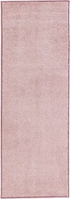Ružový koberec Hanse Home Pure, 80 × 150 cm