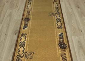 Koberce Breno Behúň PRACTICA 40/BPD, šíře role 80 cm, hnedá, viacfarebná