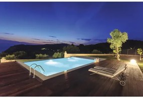 Bazénový set kompletný CF Block Planet Pool De Luxe 8x4x1,5 m modrá fólia