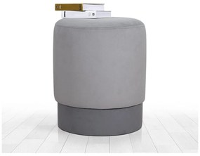 Sivý taburet Ropp – Artie