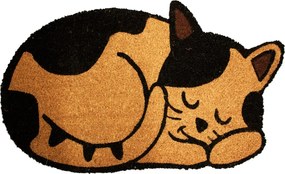 Home Elements Rohožka kokosová Mačacia Hlava béžová 43 x 73 cm